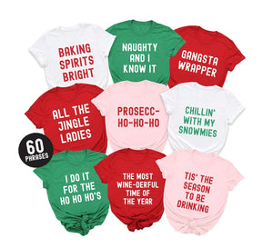 Funny Family Christmas Shirts, Christmas Shirt, Funny Christmas Party, Matching Christmas T-Shirts for Family, Christmas Group Shirts, Kids