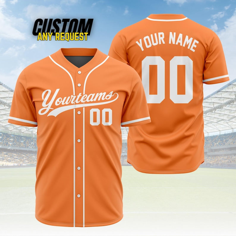 Personalized Team Name And Number Baseball Jersey,Custom Baseball Jersey Shirt, Baseball Jersey Uniform For Fans Baseball Lovers B1
