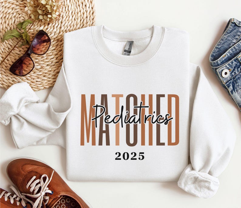 Match Day Sweatshirt, Custom Match Day 2025 Residency Shirt Gift for Medical School Students, Future Men Women Doctors, Residency Match Gift