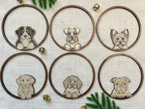 Personalised Dog Walker Ornament | Christmas Gift | Pet Bauble | Stocking Filler | Keepsake