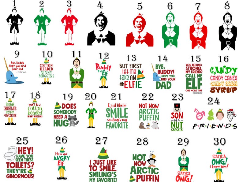 Funny Elf Movie Quote Christmas Shirt - Holiday Tee il_794xN.6519813875_ka5n.jpg