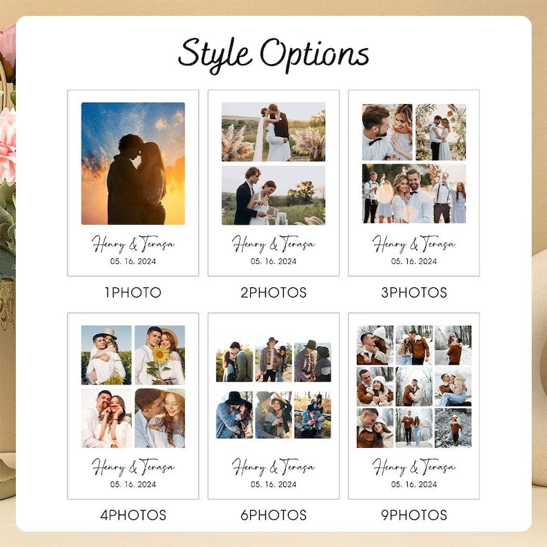 Custom Photo Sign,Couples Photo Plaque,Photo Block,Photo Gifts for Girlfriend,Photo Plaque Sign,Valentine's Day Gifts,Anniversary Gifts