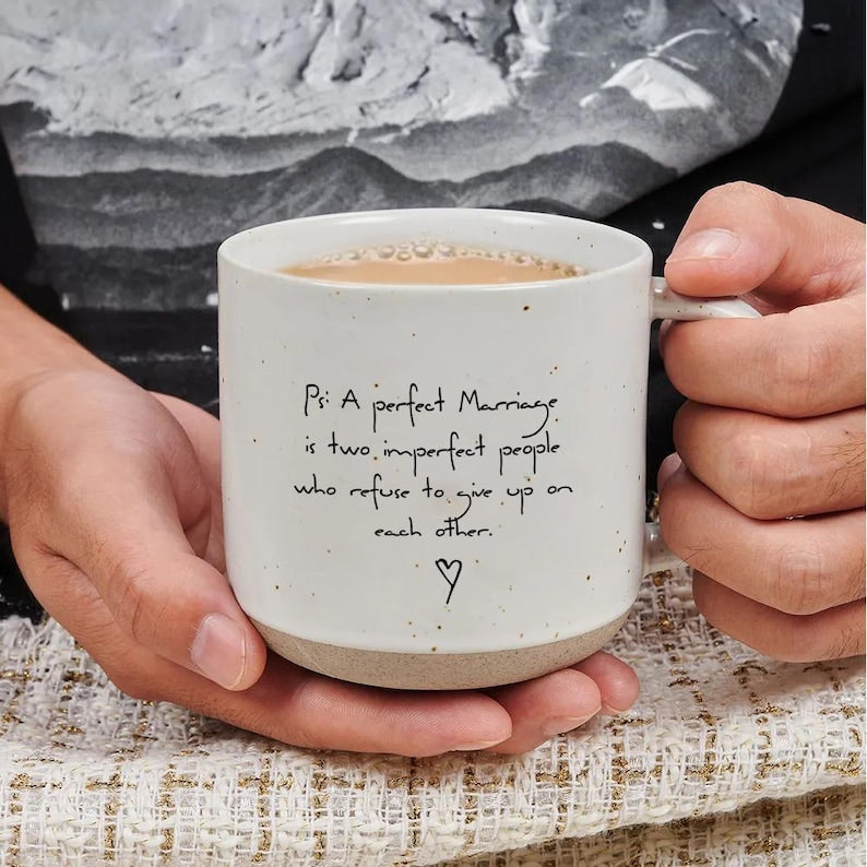 Custom Mug Actual Handwriting Ceramic Mug, Personalized Mug with Your handwriting, Gifts for Fathers Day Gift Ideas Dad Gift