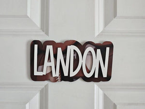 Kids Door Sign | Name Sign For Door | Nursery Door Sign | Kids Room Sign | Playroom sign | Nursery sign