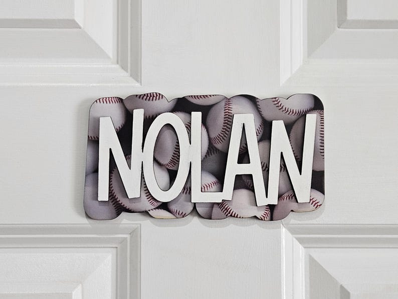 Kids Door Sign | Name Sign For Door | Nursery Door Sign | Kids Room Sign | Playroom sign | Nursery sign