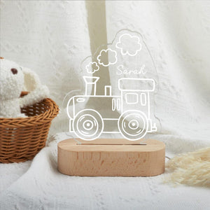 Cartoon Truck Night Lights,Boys Lamp,Construction Truck Gift,Nursery Decor Lamp,Birthday Gifts for Boys,Bedroom Light,Lights for Boys