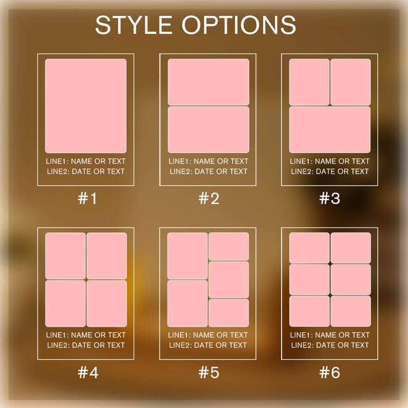 Peronalized Photo Night Light, Custom Photo Collage Frame Lamp, Wedding Gift for Couple, Gift for Mom, Valentines Day Gift, Anniversary Gift