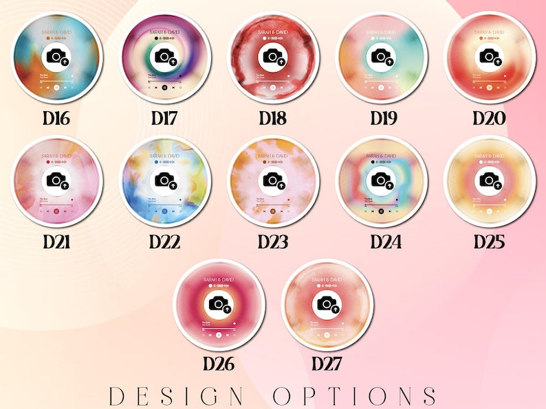 Personalized Vinyl Record with Photo, Custom Vinyl Record, Anniversary Gift for Husband, Acrylic Song Plaque, Friends Gifts for Boyfriend