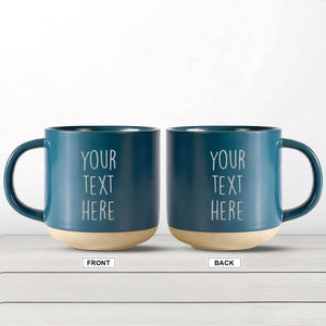 Custom Text Coffee Mug, Engraved Coffee Cup,Personalize Text Mug with Your Words,Ceramic Quote Coffee Mug Custom Mug Gift Your Words Here