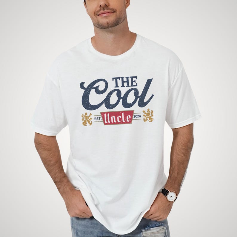 The Cool Uncle Shirt Pregnancy Announcement Shirt for Uncle The Cool Uncles Club Shirt Gift For Uncle Funny Uncle Shirt New Uncle Shirt
