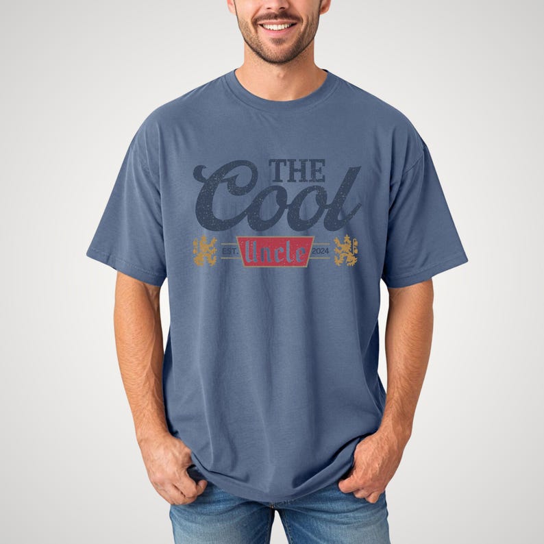 The Cool Uncle Shirt Pregnancy Announcement Shirt for Uncle The Cool Uncles Club Shirt Gift For Uncle Funny Uncle Shirt New Uncle Shirt