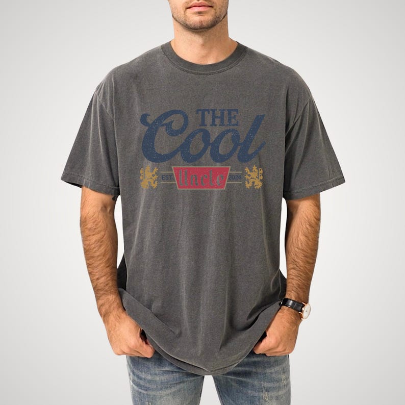 The Cool Uncle Shirt Pregnancy Announcement Shirt for Uncle The Cool Uncles Club Shirt Gift For Uncle Funny Uncle Shirt New Uncle Shirt