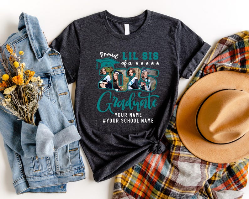 Proud Family TShirts,Group 2025 Grad Tees,Graduation Squad Tee,Senior 2025,Graduate 2025 Shirt,Custom Graduate Gift,High School Graduate Tee