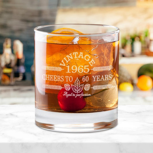 60th Birthday Gifts for Men and Women-1965-60th Birthday Gift For Him-Birthday Gift Ideas-60th Birthday-Cheers to 60 Years-Birthday Gift