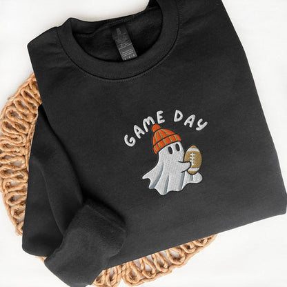 Embroidered Ghost Football Shirt, Football Game Day Sweatshirt - Hoodie, Game Day Tee, Halloween Football il_794xN.6541872694_r4wj_64c64902-c5c9-443b-b923-15f6457bcaca.jpg