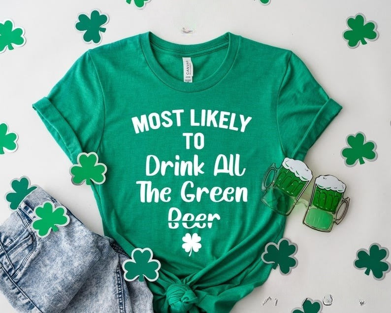Matching St. Patrick's Day Shirts, Most Likely to Group Shirts, Most Likely to TShirt, Funny Patrick Day Party Tee, Custom Drinking Shirts