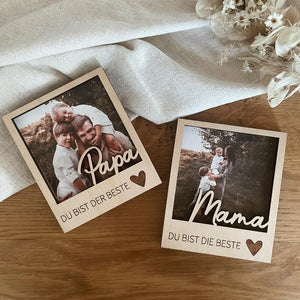 Love You to The Moon and Back - Personalized Wooden Car Visor Clip