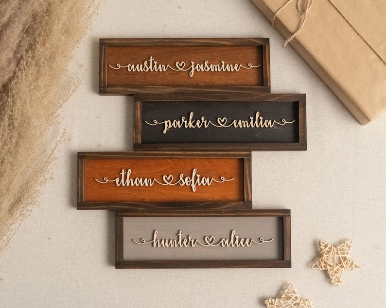 Couples Heart Name Sign, Happy Valentine, Gift For Couple, Valentines Day Decor, Custom Name Sign, Gift For Her, Personalized Name