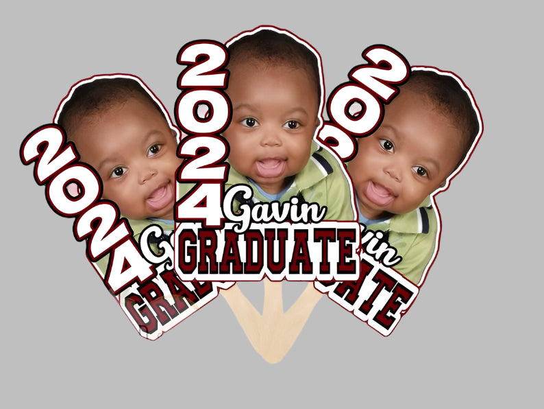 graduation fans / graduation favors / graduation head / grad fans / 2025 graduate / party favors / high school graduation/ college graduates