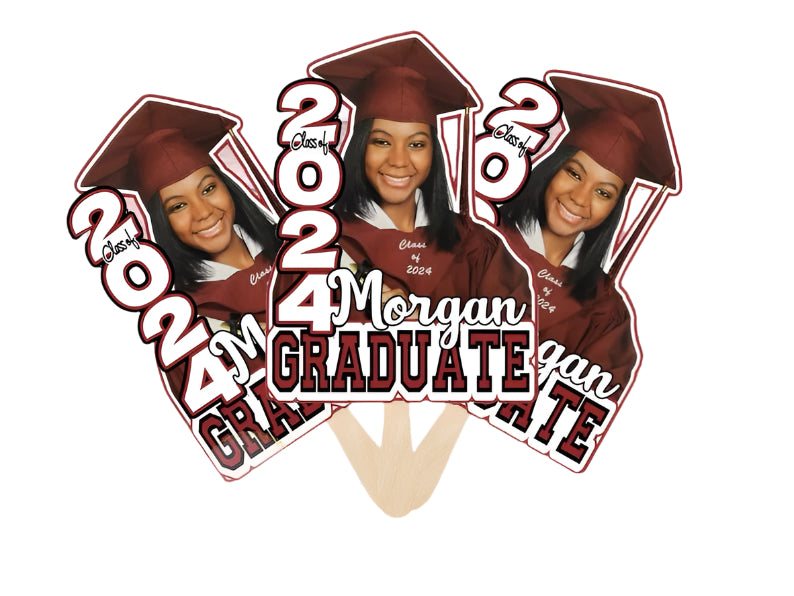 graduation fans / graduation favors / graduation head / grad fans / 2025 graduate / party favors / high school graduation/ college graduates