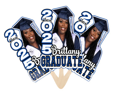 graduation fans / graduation favors / graduation head / grad fans / 2025 graduate / party favors / high school graduation/ college graduates