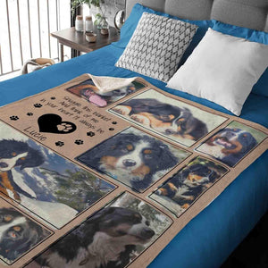 Personalized Dog Photo Blanket, Custom Dog Memorial Gift, Pet Sympathy Gift, Memorial Keepsake Gift, Loss Of Dog Gift, Gift For Dog Lovers