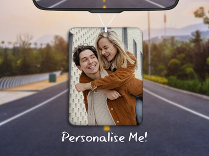 Personalised Car Air Freshener Double Sided - Photo Car Air Freshener - Personalised Gift - Personalised Car Accessories