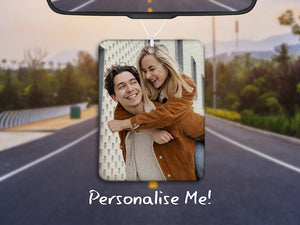 Personalised Car Air Freshener Double Sided - Photo Car Air Freshener - Personalised Gift - Personalised Car Accessories