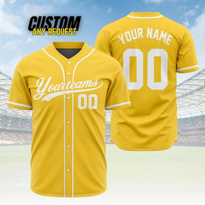 Personalized Team Name And Number Baseball Jersey,Custom Baseball Jersey Shirt, Baseball Jersey Uniform For Fans Baseball Lovers B1