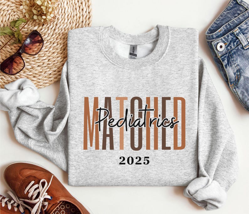Match Day Sweatshirt, Custom Match Day 2025 Residency Shirt Gift for Medical School Students, Future Men Women Doctors, Residency Match Gift