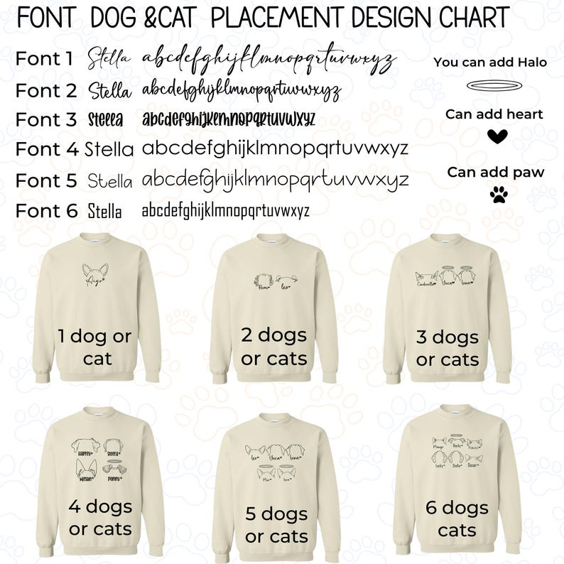 Custom Dog and Cat Ears Sweatshirt Dog Mom Sweatshirt Dog Lover Sweatshirt Custom Dog Cat Sweatshirt Cat Dad shirt Pet Lover Gift for Him