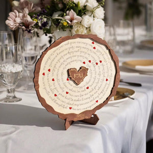 15 Reasons Why I Love You table frame- Romantic Gift For Someone Special - Wedding - Anniversary - Valentine's Day