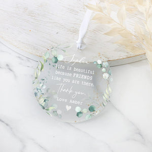 Personalised Special Friend Gift, Frosted Acrylic, Friendship Keepsake Gift, Best Friend Gift, Thank you Gifts, Gift for Friends