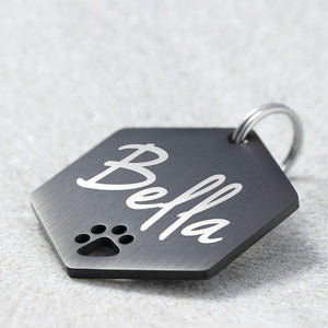 Dog Tag, Pet Name Tags, Dog ID Tag, Dog Name Tag, Custom Dog Tag, Engraved Dog Tag Personalized Dog Tag, Bone Star & 8+ Shapes Free Shipping
