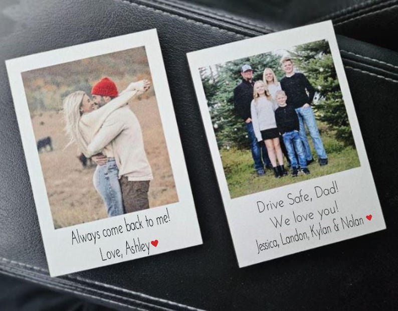Car Photo Visor Clip, Gift for Dad, Gift for Mom, Valentine's Day Gift, Personalized visor clip, Gift for boyfriend, Gift for girlfriend