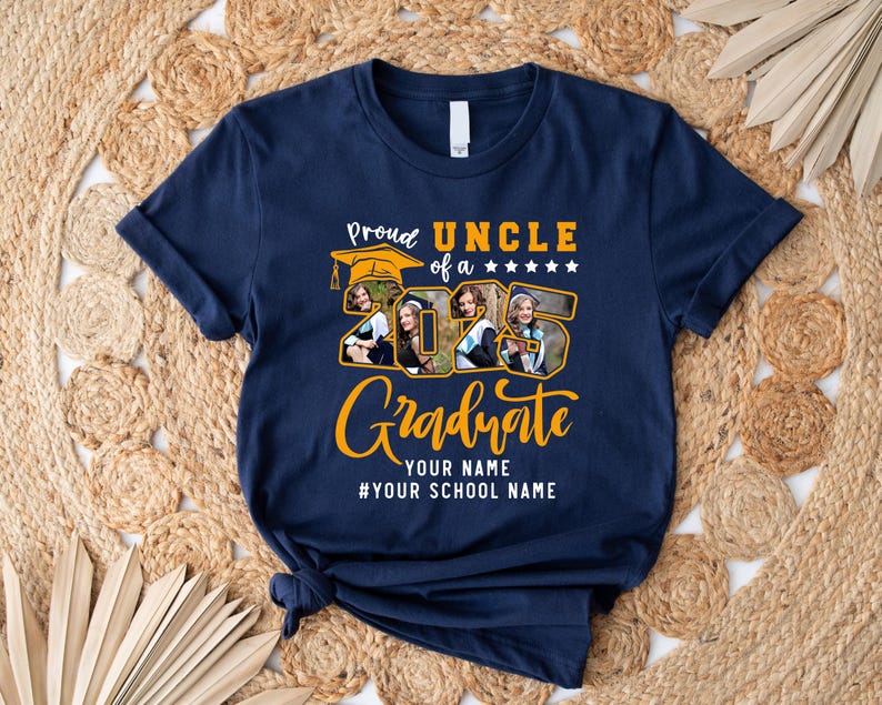 Proud Family TShirts,Group 2025 Grad Tees,Graduation Squad Tee,Senior 2025,Graduate 2025 Shirt,Custom Graduate Gift,High School Graduate Tee