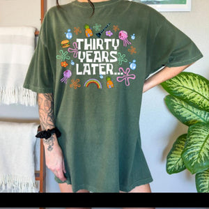 Funny 30th Birthday Shirt, Thirty Years Later, 30th Birthday Gift, Dirty 30 Birthday Party Group Shirts, 30th Birthday Club, Funny Bday Gift