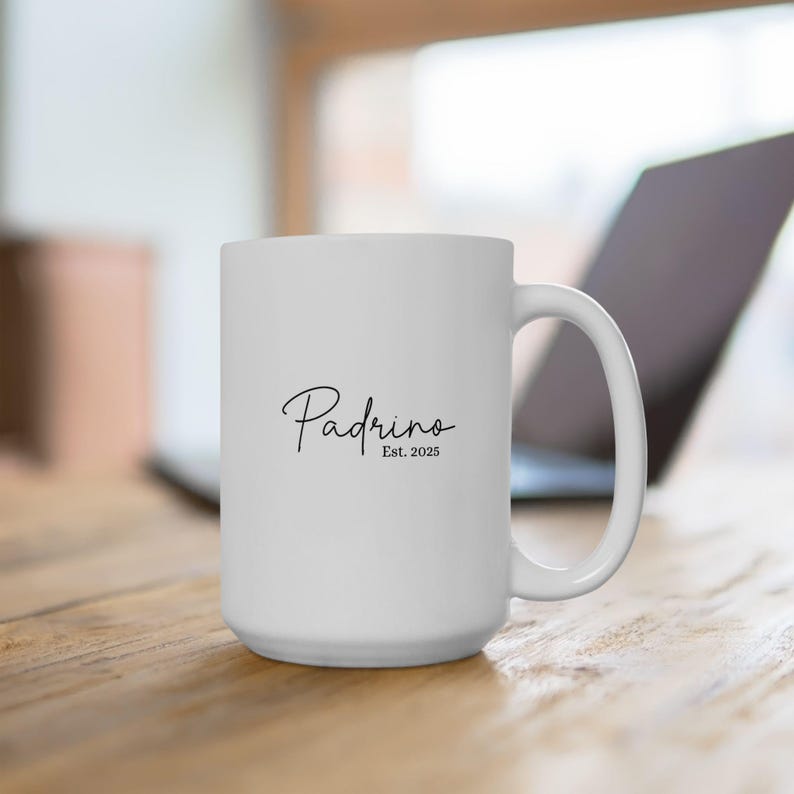 Godparent Proposal, Godparents Gift with Personalized, Madrina Mug, Padrino Mug, Godmother and Godfather, Spanish godparents