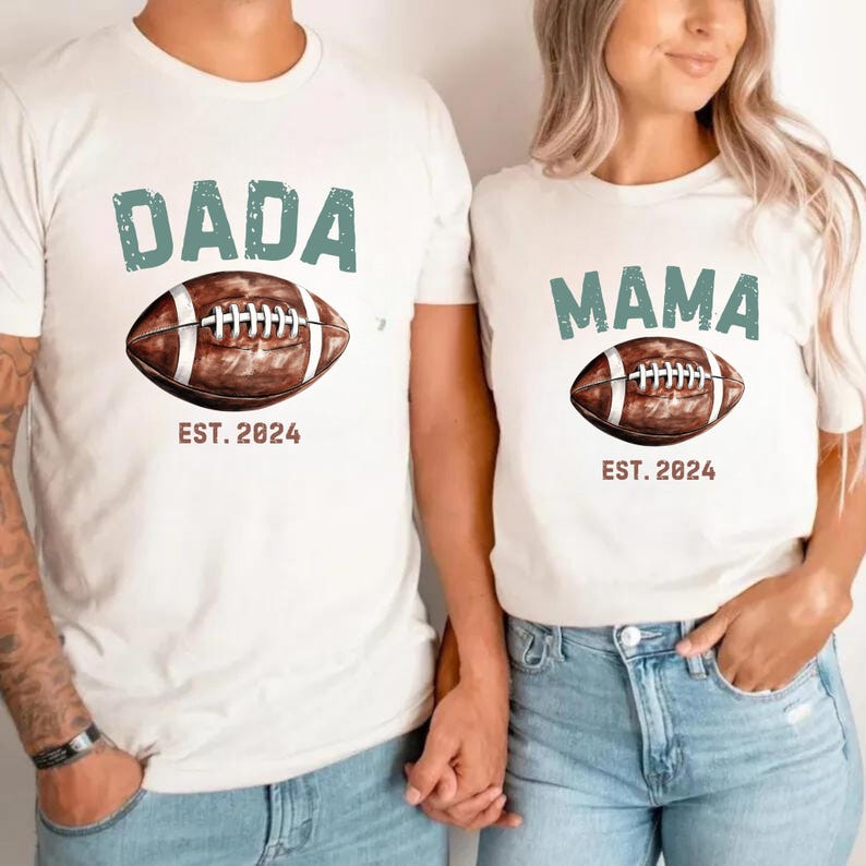 Personalized Football 1st Birthday Shirt Family Matching 1st Football Birthday Shirts Custom 1st Birthday Outfit Boy First Birthday Outfit