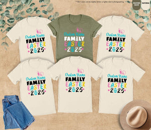 Easter Family Shirts, Family Easter 2025 Shirt,Matching Easter Shirts,Happy Easter Shirt,Easter Matching Tee,Easter Family Gifts,Bunny Shirt