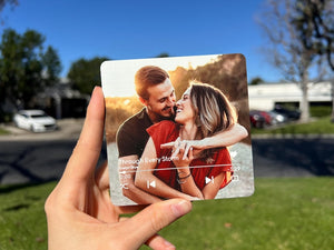 Custom Music Fridge Magnets Personalized Song Magnets That Can Plays Music Anniversary Gifts Valentine's Day Gifts For Her, Photo Magnets