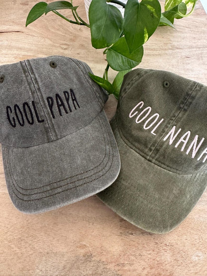 Custom Pigment Dyed Embroidered Hat - Personalized Text - Dad Hat - Cap Embroidery - Custom Text Wording - Distressed Hat - Unstructured il_794xN.6592886817_obr7.jpg