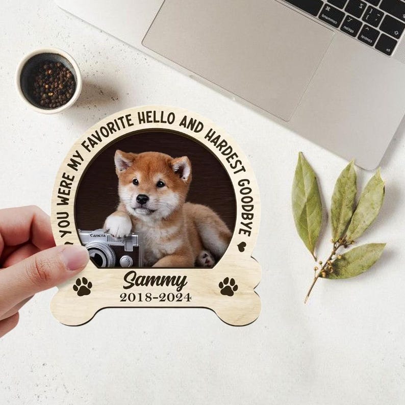 Custom Photo Memorial Gift, You Would Have Lived Forever, Personalized Custom Shaped Car Visor Clip, Dog Dad Visor Clip Photo, Dog Loss Gift