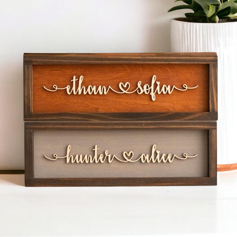 Couples Heart Name Sign, Happy Valentine, Gift For Couple, Valentines Day Decor, Custom Name Sign, Gift For Her, Personalized Name