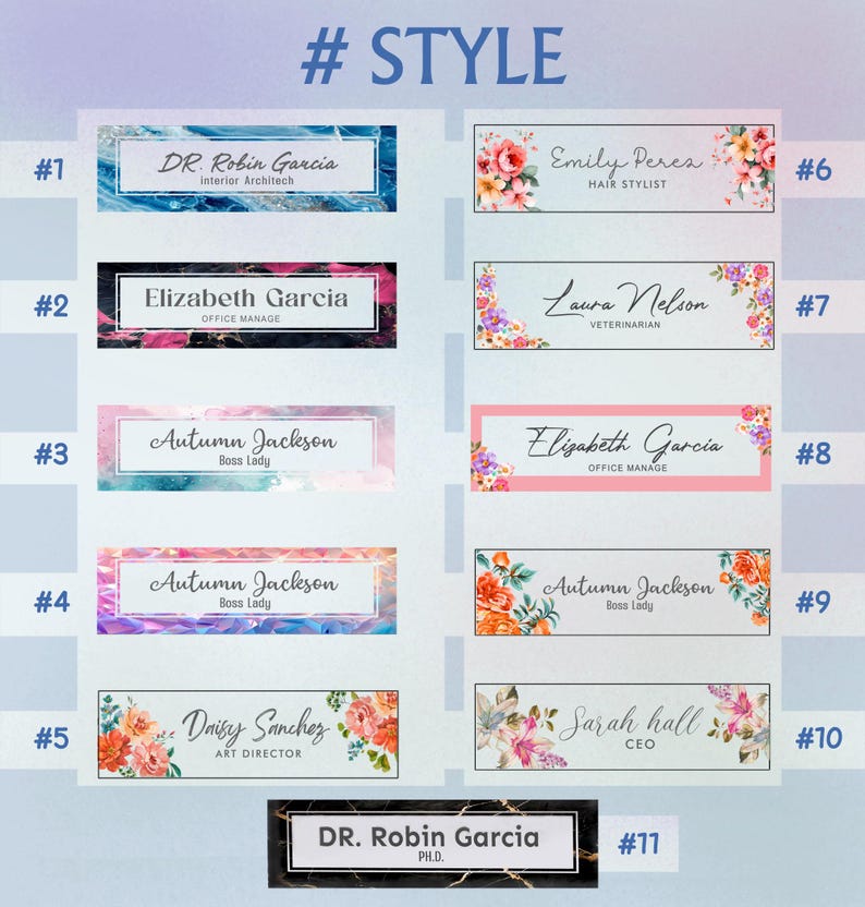 Desk Plaque - Personalized Acrylic Name Plate for Desk- Custom Name Sign - Professional Gift for Graduation, Promotion, New Job, Phd Gift