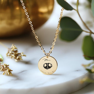 Dog Nose Print Necklace, Nose Imprint, Dog Paw, Silhouette, Custom Dog Nose Jewelry, Dog Memorial Necklace, Pet Memorial