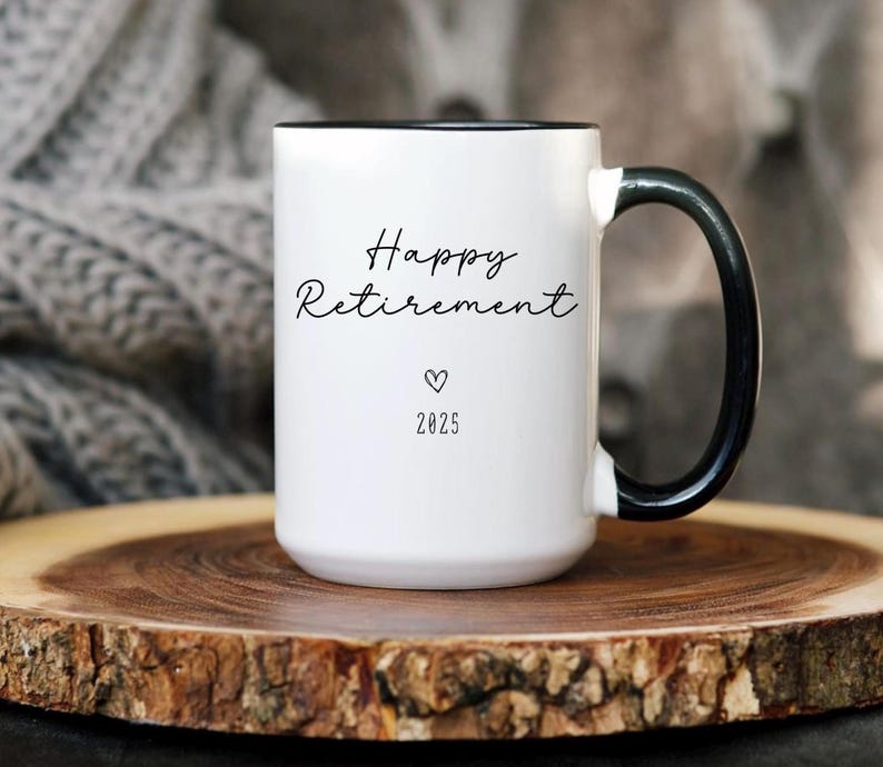 Custom Retirement Gift, Funny Retirement Gift, Retirement Gift for a Man, Retirement Gifts for Woman, Retirement Mug, Funny Retirement Gifts