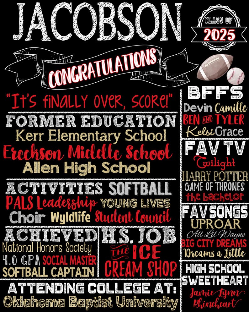 Class of 2025 Gifts Girls, 2025 Graduation Gift ideas for Seniors Unique | Daughters Senior Graduation Party Signs Personalized Metal Sign, Modern Grad