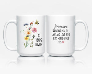 90th Birthday Gift, 1935 Birthday, 90th Birthday Mug, 90 Year Old Birthday, 90th Birthday Gift for Women