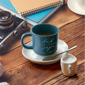 Personalized Grandpa Mug- Est 2025 Gift New Grandpas, Custom Name Future Papa Pregnancy Announcement- First Time Nonno Paps Cup Gifts